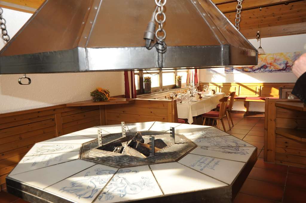 Hotel Sonnenhof פליינפילד מסעדה תמונה