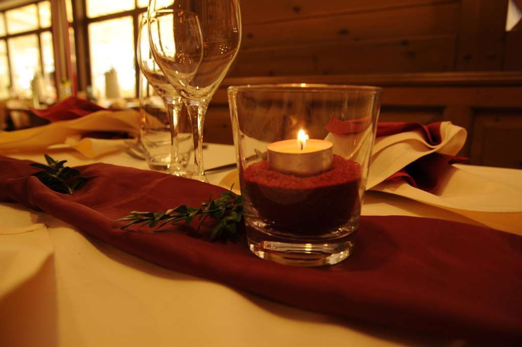 Hotel Sonnenhof פליינפילד מסעדה תמונה