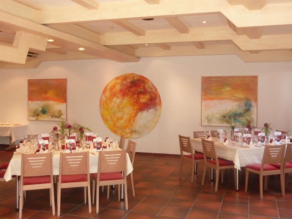 Hotel Sonnenhof פליינפילד מסעדה תמונה