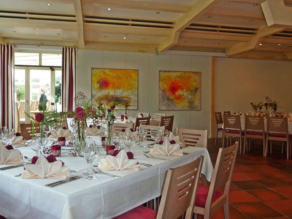Hotel Sonnenhof פליינפילד מסעדה תמונה